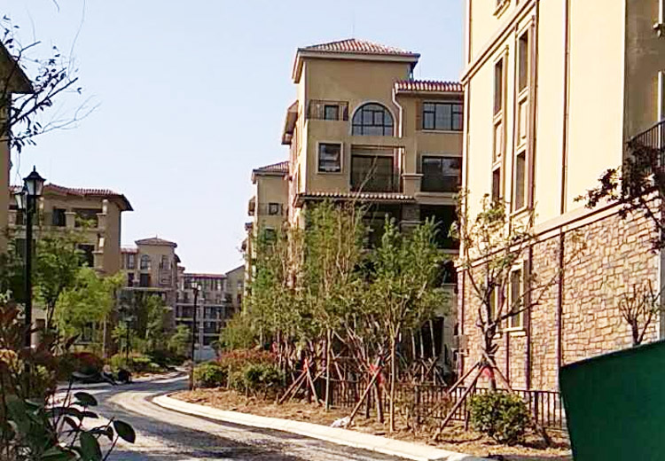 濟(jì)寧劉村采摘園別墅區(qū)路面工程